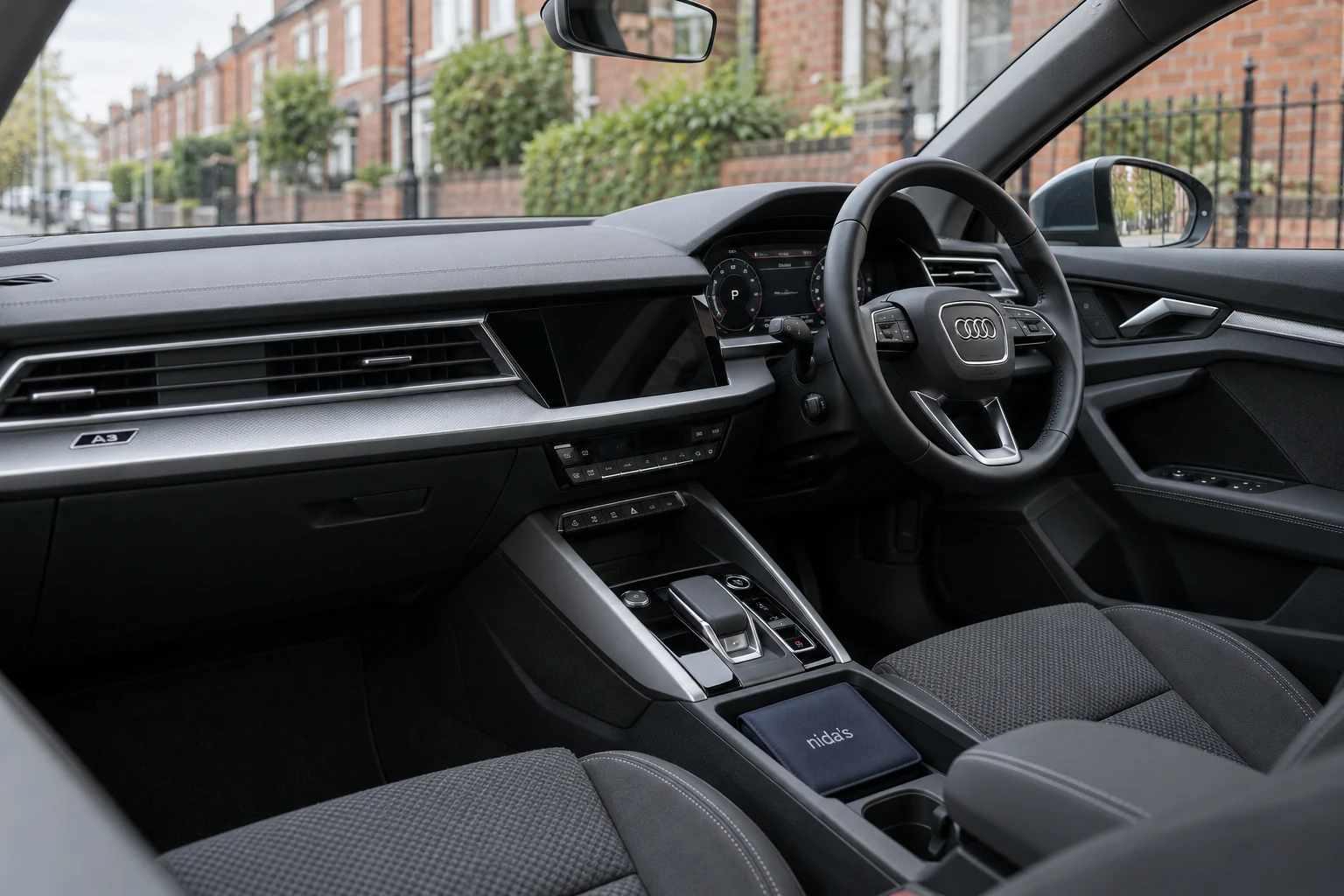 Right-hand-drive Audi A3 interior